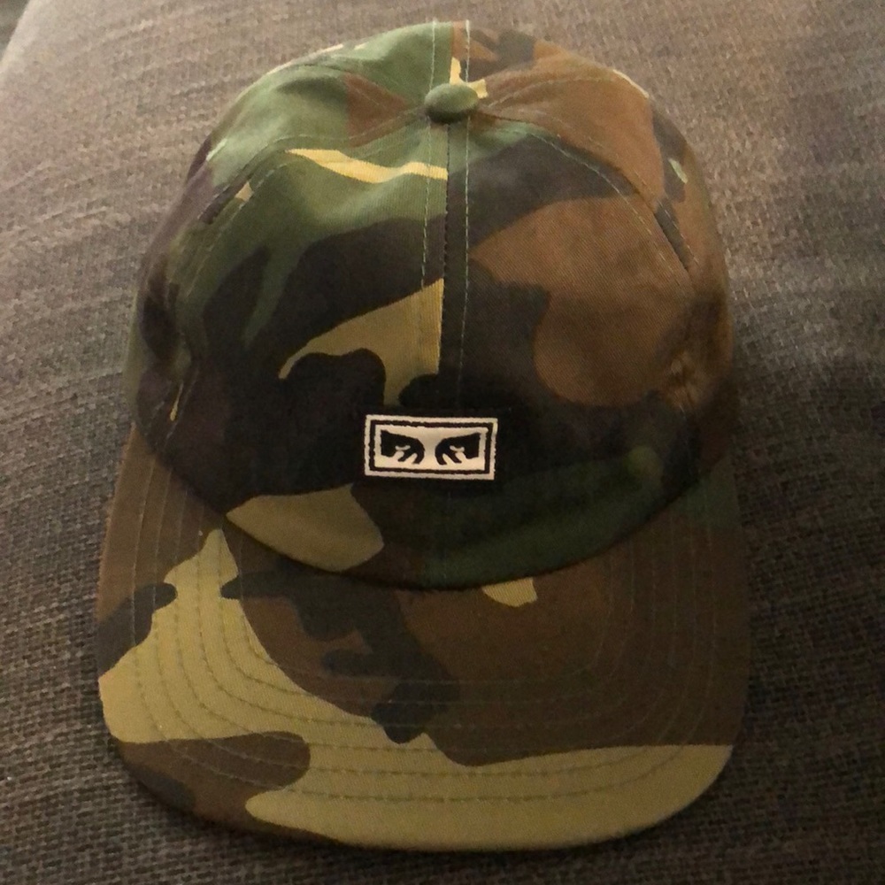 Obey Camo Hat